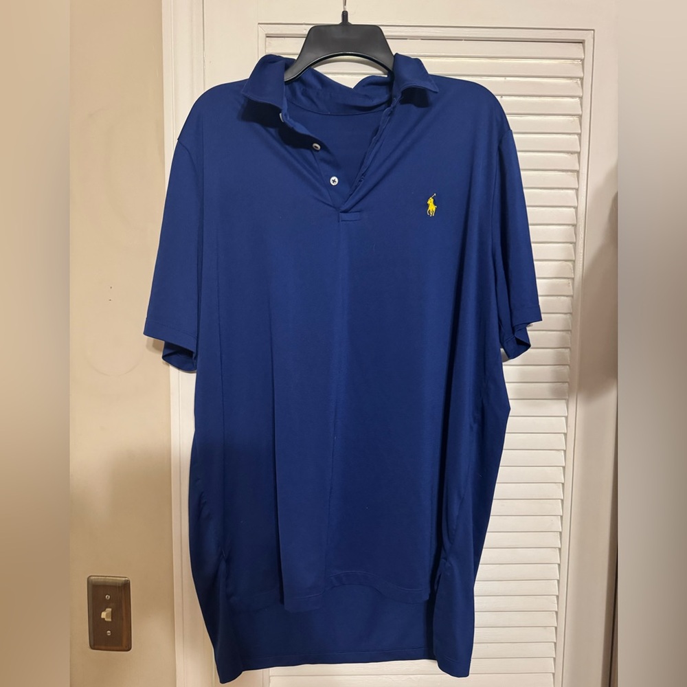 Polo by Ralph Lauren Men's Royal Blue Polo Shirt